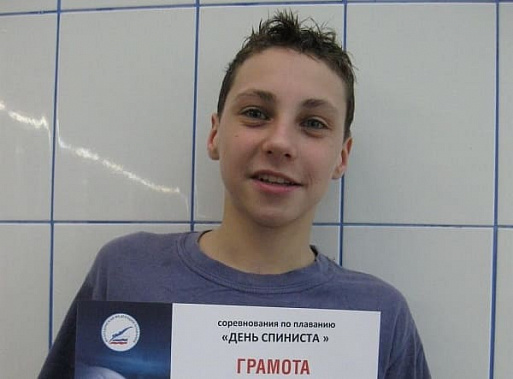 На фото - Егор Бойцов, установивший новый рекорд.