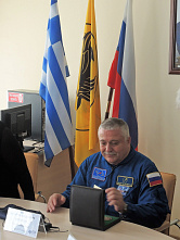 Поздравления принимает Герой России космонавт Федор Юрчихин