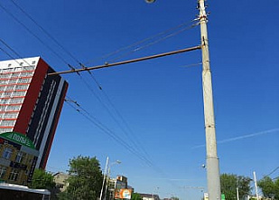 В Ростове, на проспекте Стачки, восстановили движение троллейбусов