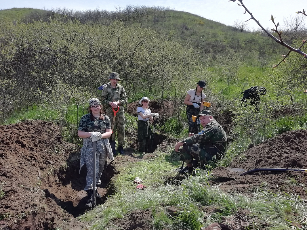 В  Приазовье завершилась Вахта памяти «Павло-Очаковский узел обороны - Рубеж мужества»