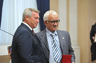 Вручение наград к Юбилею области