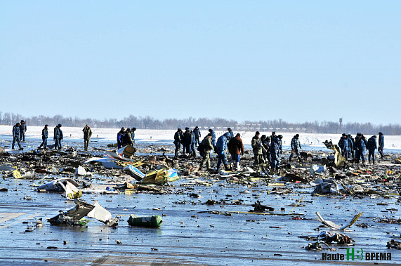 Крушение самолета Boeing в Ростове