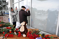 Крувшение самолета в Ростове