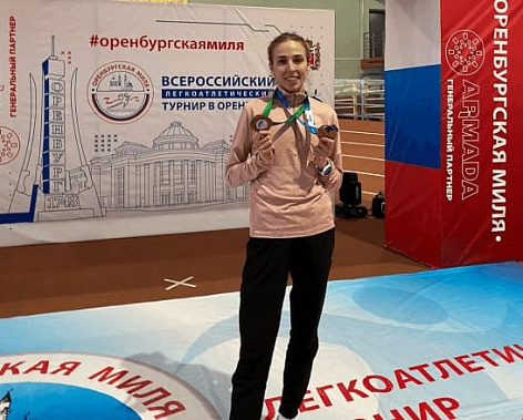 Донская бегунья завоевала медаль Всероссийских состязаний в Оренбурге