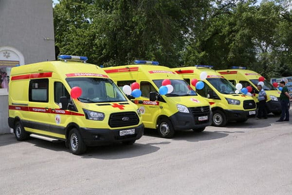 Волгодонску подарили 4 реанимобиля