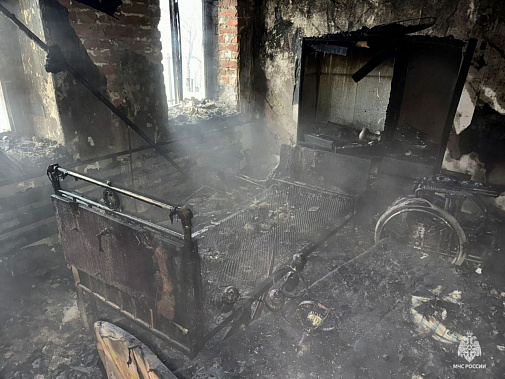 В станице Тацинской жертвами пожара стали двое мужчин