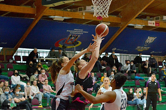 В домашнем матче женской Евролиги БК «Пересвет - ЮФУ» обыграл клуб «Лиепая»