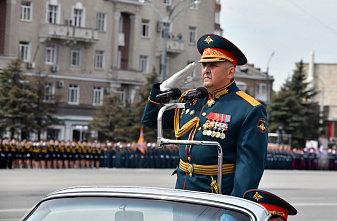 Вопреки всем предупреждениям и ограничениям ростовчане пришли на Парад Победы
