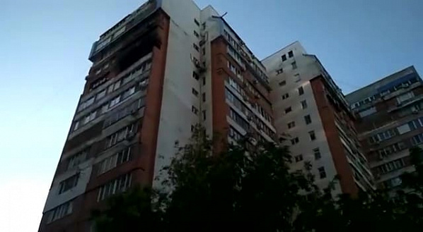 В Ростове, на Королева, при пожаре погиб человек