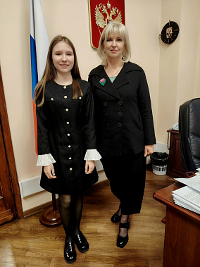 Елена Цунаева встретилась в Госдуме с нашей землячкой Софьей Ильенко