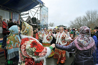 Проводили зиму, встречаем весну
