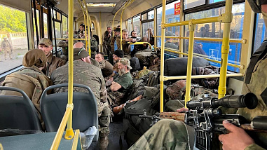 После украинских военнопленных ростовские автобусы продезинфицируют