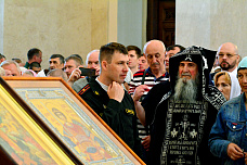 07 05 2025 В главном храме ЮВО прошло торжественное богослужение