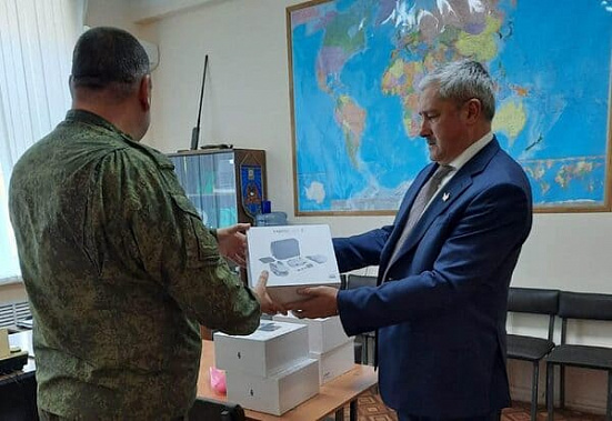 Жители Орловского района купили военным пять коптеров