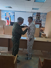 03 04 2025 Ростовские участники СВО получили боевые награды