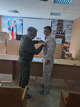 03 04 2025 Ростовские участники СВО получили боевые награды