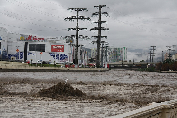 Последствия стихии ликвидируются