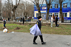 22 03 2025 Жители Ростова-на-Дону вышли на первый в этом году общегородской субботник