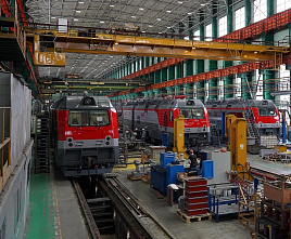 НЭВЗ обеспечивает регулярные поставки железнодорожникам новых локомотивов 