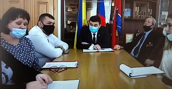 Церемония подписания побратимского соглашения в онлайн формате