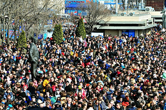 В небе - «Русские витязи»