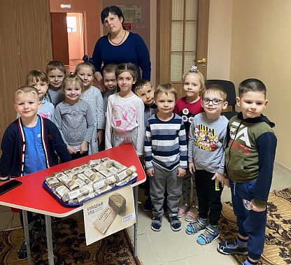 В Целине в детском саду раздавали «блокадный хлеб»