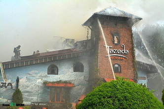 Пожар в ростовском ресторане «Тамада» потушен