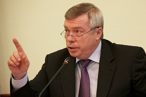 На встрече с журналистами донской губернатор подводит итоги социально-экономического развития Ростовской области
