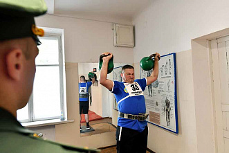 Проверка физподготовки командного состава учебного центра дала ожидаемый результат