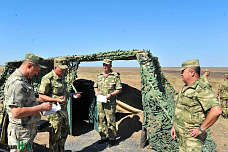 Лучшие артиллеристы Росгвардии встретились под Новочеркасском