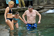 19 01 2025 В донской столице прошли крещенские купания