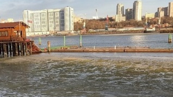 Дон в районе Ростова сегодня.  Источник фото: rostov.tsargrad.tv.