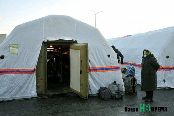 За сутки в Ростовскую область прибыли более 12,5 тысячи донбасских беженцев