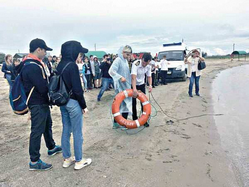 Генеральная репетиция купального сезона