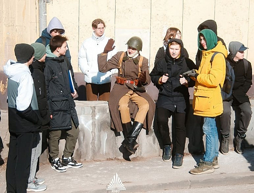 В Ростове студент провел экскурсию на тему оккупации и освобождения