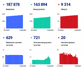 Коронавирус в Ростовской области: статистика на 19 декабря