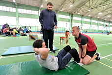 В ДГТУ прошел предновогодний фестиваль ГТО