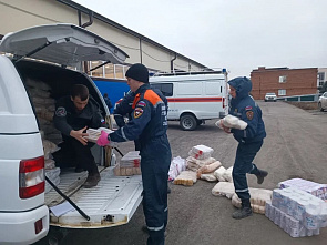 Более 8 тонн гуманитарной помощи раздали волонтеры «МыВместе» в Херсоне