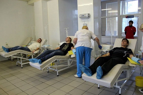В Ростове, Волгодонске, Таганроге и Шахтах можно сдать кровь в субботу