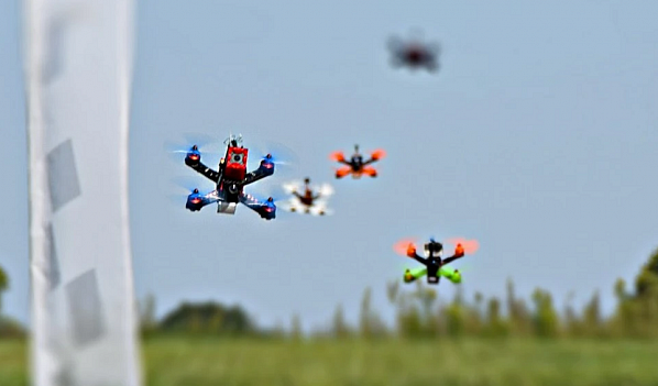 В Аксае прошли первые в истории Ростовской области гонки дронов