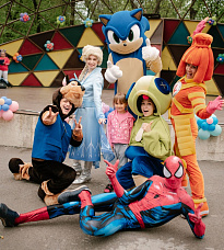 В Аксае прошел праздник для детей из Донбасса