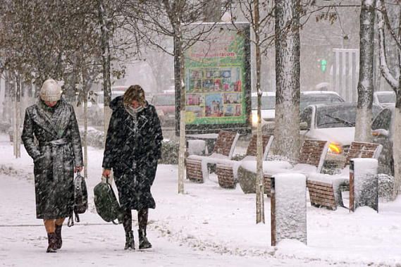 В ближайшие дни Ростовскую область заметет снегом