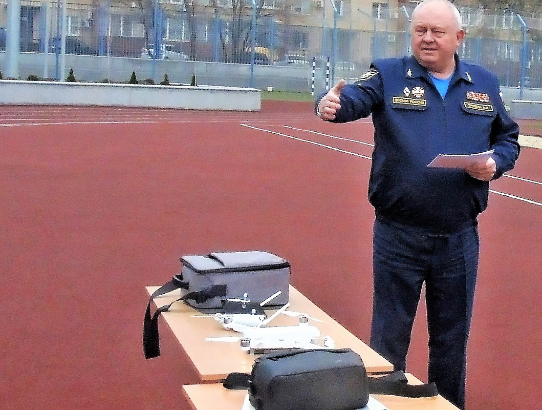 На фото: председатель РО ДОСААФ России в Ростовской области Анатолий Трушин