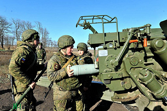 В Ростовской области артиллеристы провели учения