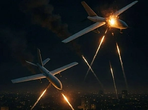 Ночная массированная атака украинских дронов была направлена на три города и девять районов Ростовской области