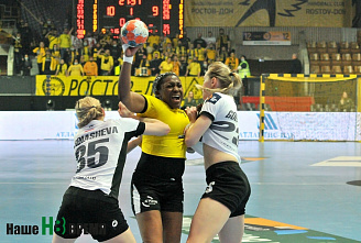 Гандболистки «Ростов-Дона» вчера вечером завоевали Кубок России