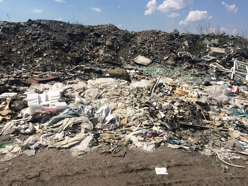 В Ростовской области закрыт мусорный полигон в Матвеево-Курганском районе