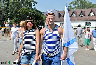 В Таганроге отметили День ВМФ