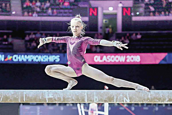 Серебряный призер чемпионата Европы Владислава УРАЗОВА. Фото с сайта www.sportgymrus.ru