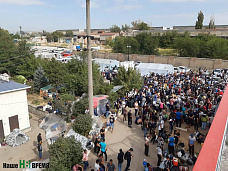 В Ростове идет посадка на вывозной поезд в Узбекистан